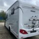 Camper 4 persoons Knaus Ti met langs bedden zeer lux ingericht